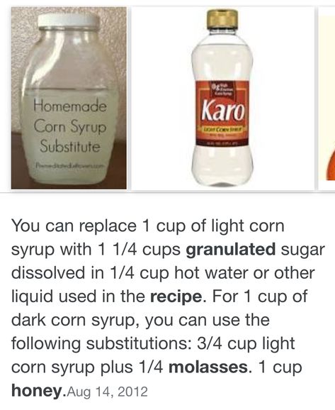 Light corn syrup substitute recipe - sugar and water Light Corn Syrup Substitute, Light Corn Syrup Recipes, How To Make Corn Syrup, Homemade Corn Syrup Recipe, Corn Syrup Recipes, Corn Syrup Substitute, Healthy Baking Substitutes, Baking Substitutions, Baking Conversion Chart