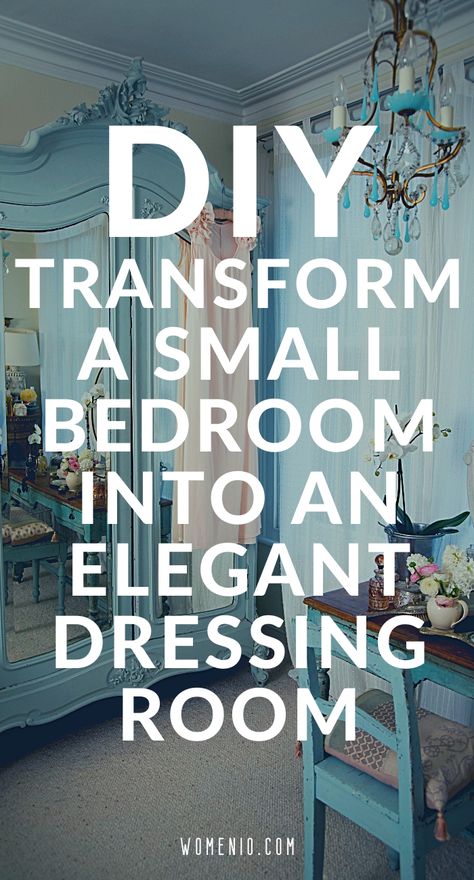 Diy Dressing Room Ideas Extra Bedroom, Turn Bedroom Into Dressing Room, Walk In Closet Room Ideas Diy, Small Space Dressing Room Ideas, Spare Room To Closet Diy, Turn A Bedroom Into A Walk In Closet, How To Turn A Small Room Into A Closet, Diy Dressing Room Ideas Small Spaces, Bedrooms Turned Into Walk In Closets