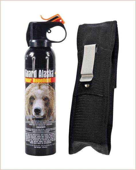 Guard Alaska's Bear spray ultra hot pepper spray has proven so effective repelling bears, it is the only one registered with the EPA as a repellent for ALL SPECIES of bear! This bear spray is absolutely the most effective and powerful bear Guard defense spray available today. Guard Alaska Bear Spray is environmentally safe! Does not contain flammable or ozone depleting substances. This bear spray formula is scientifically proven superior, and endorsed by the Alaska Science & Technology Foun... Bear Spray Holster, Bear Species, Keep Yourself Safe, Bear Attack, Bear Spray, Hiking Essentials, Bear Face, Tactical Belt, Metal Belt