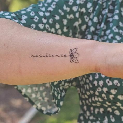 Resilience Symbol, Resilience Tattoo, Believe Tattoos, Krishna Tattoo, Meaningful Wrist Tattoos, Strength Tattoo, Tattoo For Son, Wrist Tattoos For Women, Symbol Tattoos