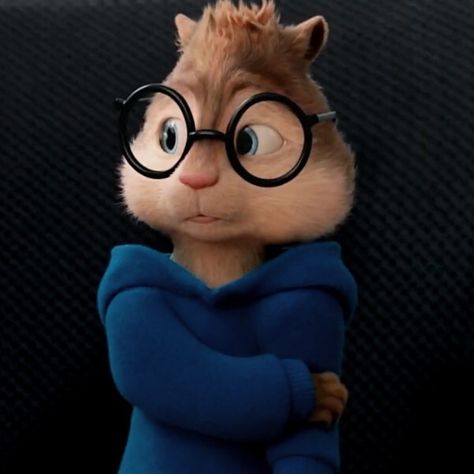 Simon Pfp Chipmunk, Simon From Alvin And The Chipmunks, Simon The Chipmunk, Childhood Crushes Cartoon, Simon Alvin And The Chipmunks, Alvin And The Chipmunks Pfp, Crush Cake, Chipmunks Movie, Fictional Character Crush