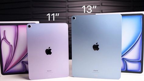 11 Inch vs 13 Inch M2 Apple iPad Air (Video) - Geeky Gadgets Ipad Air 11 Inch, Ipad Air 13 Inch, Ipad Air M2, Ipad 11 Inch, Future Room, University Life, Apple Ipad Air, Stereo Speakers, New Ipad