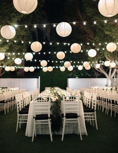 Modern Wedding Lighting, Palm Springs Wedding Theme, Modern Chic Wedding Decor Style, Modern Classic Wedding Decor, Small Classic Wedding, Wedding Hanging Decor, Modern Backyard Wedding, Modern Wedding Aesthetic, Classic Modern Wedding