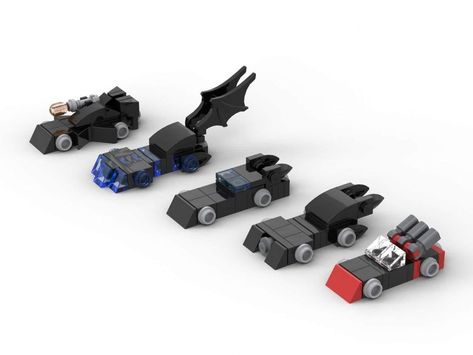 The history of the microscale batmobileFrom 1960 to 2000 retrace the history of the most desired car in the world5 micro-scale models! Can you recognize them all? Micro Scale Lego, Lego Batmobile, Lego Micro, Micro Scale, Building Instructions, Lego Group, Lego Parts, Lego Moc, Group Of Companies