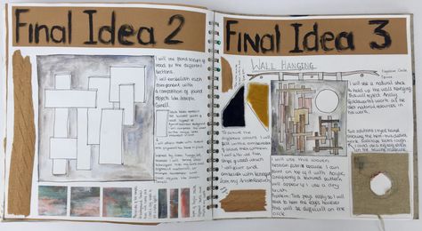 Materials final ideas research, final project for GCSE art grade 9 (a**) #texture #finalideas #materials #gcseart #gcse2019 #grade9 #experiments #plan Final Idea Page Art Gcse, Final Design Ideas Art Gcse, Gcse Art Sketchbook Final Piece Plan, Gcse Final Piece Plan, Gcse Development Pages, Gcse Art Final Piece Planning, Gcse Art Final Piece Plan, Final Piece Plan Art Gcse, Gcse Art Development Pages