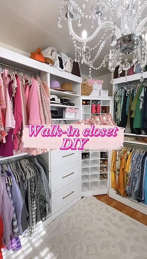 DIY my walk-in closet!!! Haciendo mi closet !! Closet Transformation, Build A Closet, Diy Closet, Dream Rooms, Found On Amazon, Walk In Closet, House Inspo, Walk In, Walking