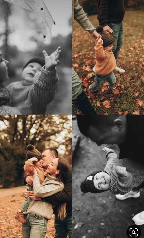 Family Pictures Outside Winter, Diy Family Photos With Phone, Autumn Photography Family, Family Autumn Photoshoot, Fall Photography Family, Outdoor Family Photos Fall, Fall Photoshoot Family, Autumn Family Photography, Family Photos With Baby