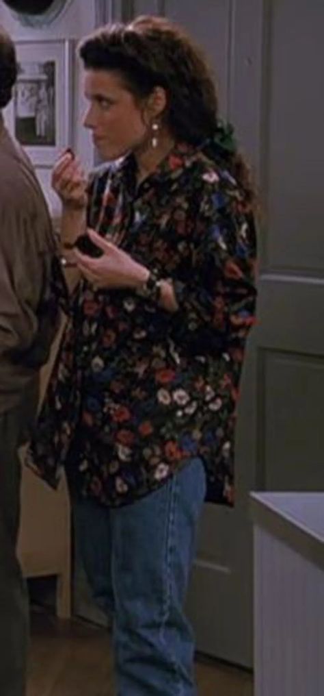 Why Seinfeld's Elaine Benes Is My Style Goddess Elaine Outfits, Seinfeld Elaine, Style For Short Women, Elaine Benes, Fashion Editorial Layout, 90s Inspired Outfits, Outfit Layout, 90s Fashion Outfits, 90s Outfit