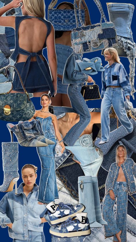 Denim Mood Board, Abstract Painting Easy, Backless Blouse Designs, Fashion Drawing Tutorial, Denim Projects, Backless Blouse, Mood Board Fashion, Fashion Sewing, Fashion Drawing