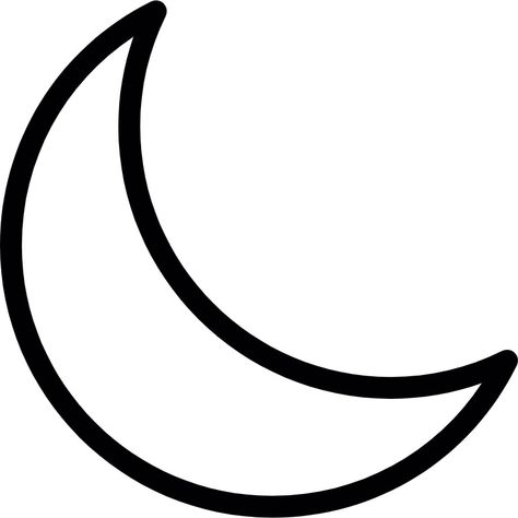 Crescent Moon Vector SVG Icon (8) - SVG Repo Moon Svg, Moon Vector, Moon Icon, Collaborative Art, Vector Free Download, Glyphs, Graphic Design Art, Crescent Moon, Vector File