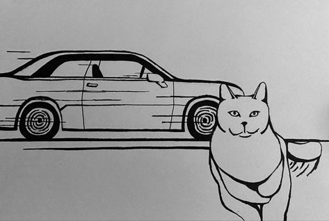 #inktober 2023 Day 4 - Dodge Inktober 2023, Dodge, Quick Saves