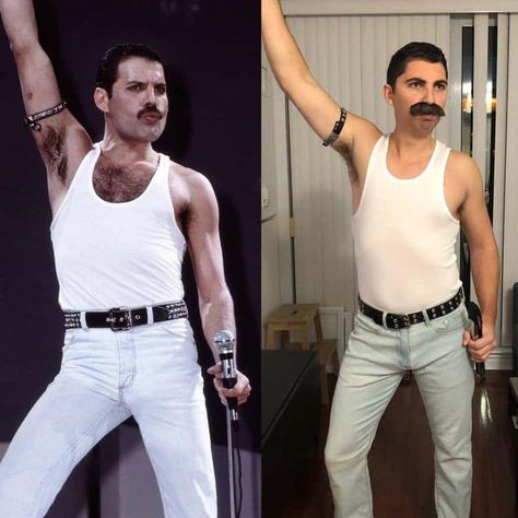 15 Lazy Halloween Costumes That Are Super Easy To Make Easy Man Costumes, Easy Man Halloween Costumes, Easy Guy Costumes, Easy Mens Halloween Costumes, Mens Halloween Costumes Diy, Hilarious Halloween Costumes, Next Chapter In Life, Diy Costumes Men, Quick Halloween Costumes