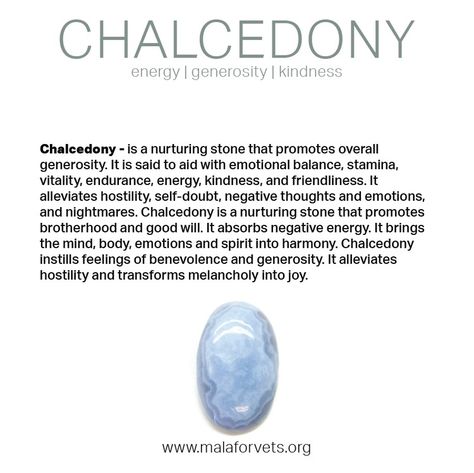 Witch Stones, Balance Chakras, Crystals Meanings, Crystal Healing Chart, Chalcedony Crystal, Healing Stones Jewelry, Crystals Healing Properties, Spiritual Crystals, Chalcedony Stone