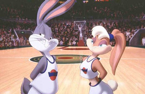 What’s most impressive is that Space Jam made over $230 million worldwide in 1996. | 35 Facts That Prove "Space Jam" Is Criminally Underrated Lola Space Jam, Space Jam Costume, Monalisa Wallpaper, Lola Bunny Costume, Bugs And Lola, Looney Tunes Space Jam, 90s Halloween Costumes, Lola Bunny, Looney Tunes Cartoons