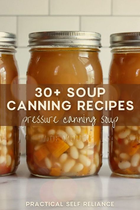 Soup Canning Recipes, Pressure Canning Meat, Canning Soup Recipes, Water Bath Canning Recipes, Prepper Food, Pressure Canning Recipes, Canning Kitchen, Hearty Beef Stew, Home Canning Recipes