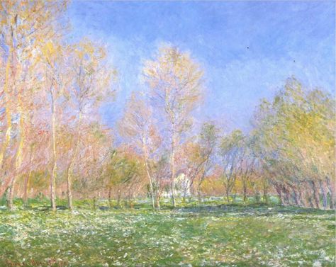 Discover 10 tips for springtime art, so you can step outside the studio and easily bring this beautiful season into your landscape paintings and drawings.  #springtime #landscapepainting Monet Spring, 자작나무 그림, Monet Poster, Claude Monet Paintings, Plein Air Landscape, Clark Art, Monet Art, Monet Paintings, Hieronymus Bosch