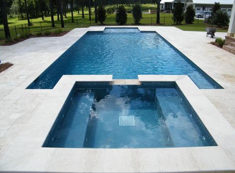 Our Latest Projects | Thomasville Pools & Spas Inc. Lap Pools Backyard, Pool House Design, Florida Pool, Dream Backyard Pool, Outdoor Pool Area, Pools Backyard Inground, Hot Tub Backyard, Pool Remodel, Rectangular Pool