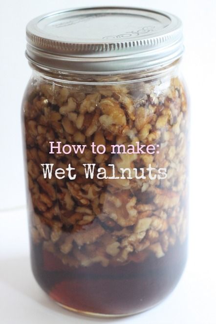 Walnuts In Syrup Recipe, Walnuts In Syrup, How To Make Wet Walnuts For Ice Cream, Wet Nuts Ice Cream Topping, Wet Walnuts Recipes, Wet Nuts Recipe, Walnut Syrup Recipe, Recipes For Gifts, Homemade Syrups