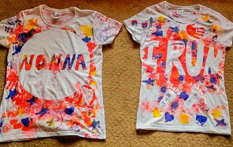 textile medium + acrylic paints to paint on t-shirts painted tshirts toddlers-20150521-2-2 T Shirt Painting Ideas, Shirt Painting Ideas, Fabric Paint Shirt, Toddler Painting, Learning Art, Shirt Painting, Fabric Paint Diy, Painted Clothes Diy, Watercolor Leaf