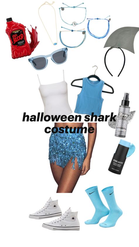 Shark Costume Women, Shark Costume Diy, Diy Shark Costume, Shark Halloween Costume, Shark Halloween, Shark Costume, Shark Costumes, Diy Costumes Women, Star Costume