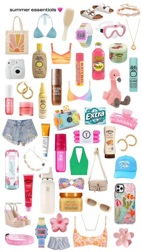 #summer #summer2024 #summeressentials #summertime #summervibes #essentials #cleangirl #itgirl #coconutgirl #summergirl #coconutgirlaesthetic Summer Bag Essentials, Shuffles Summer, Summer Necessities, Beach Bag Essentials, Coconut Dream, Preppy Gifts, Preppy Inspiration, Beachy Aesthetic, School Bag Essentials