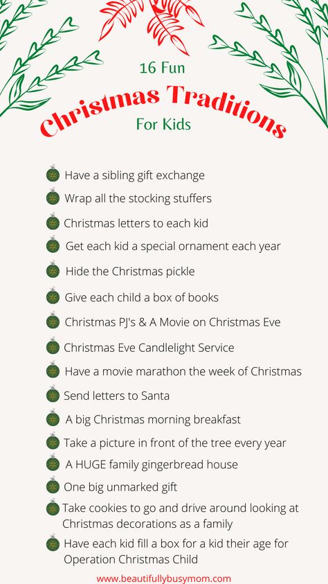 These traditions will fill Christmas with memories that will last a lifetime! They are cheap, easy, and work for kids of all ages too! Christmas Traditions For Kids, Traditions For Kids, A Letter To Santa, Christmas Bucket List, Christmas Bucket, Centerpiece Christmas, Christmas Prep, Christmas Traditions Family, Letter To Santa