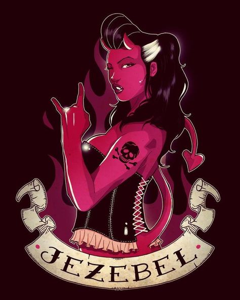 Rockabilly Art, Horror Punk, Adult Coloring Designs, Demon Girl, Psychobilly, Angels And Demons, Pin Up Art, Fallen Angel, Horror Art