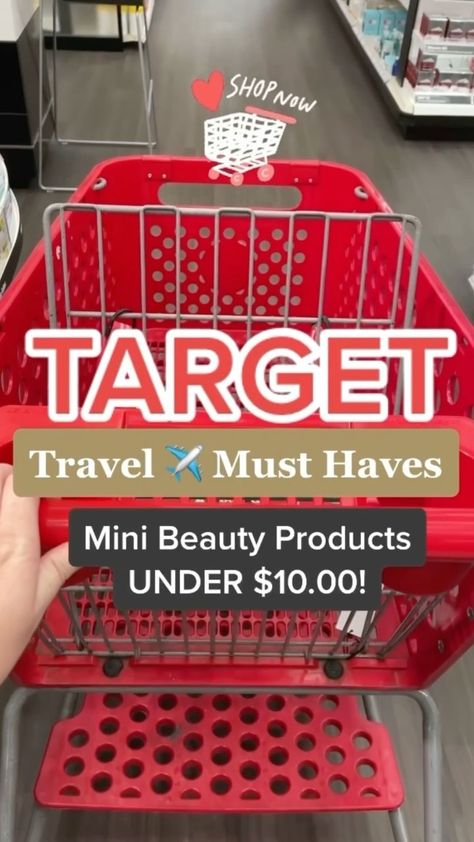 Travel Size Products Target, Walmart Travel Essentials, Must Have Target Products, Target Must Haves Under $10, Target Finds Under $10, Target Travel Essentials, Things To Buy From Target, Travel Necessities Packing Lists, Travel Must Haves For Women