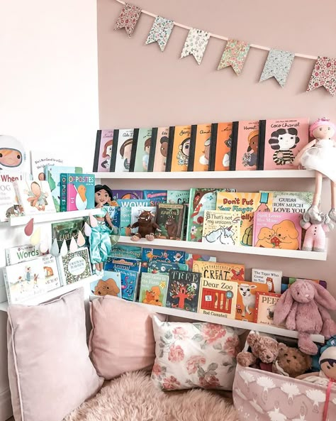 Rainbow Reading Corner, Book Nook Kids, Reading Corner Kids, Relaxing Corner, Reading Nook Kids, Preschool Decor, Baby Playroom, Stem Classroom, Big Girl Bedrooms