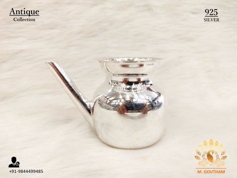 Silver Kalash, Silver Jug, Silver Articles, Pooja Items, Silver Pooja Items, Silver Collection, Silver Ornaments, Pooja Room, Pooja Rooms