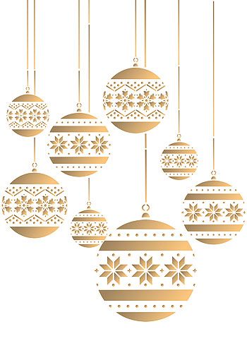 Baubles Stencil Paint, Christmas Decals, Christmas Stencils, Christmas Bauble, Christmas Drawing, Paper Gift Bags, Christmas Paintings, Christmas Clipart, Colour Combination