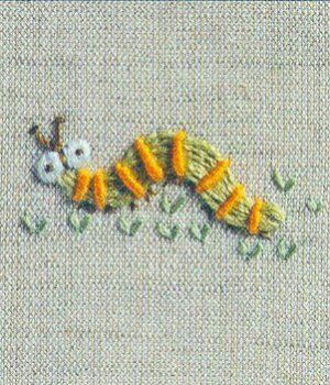 Caterpillar Embroidery, Bordado Jacobean, Hand Ideas, Felt Embroidery, Baby Embroidery, Brazilian Embroidery, Crazy Quilt, 자수 디자인, Sewing Embroidery Designs