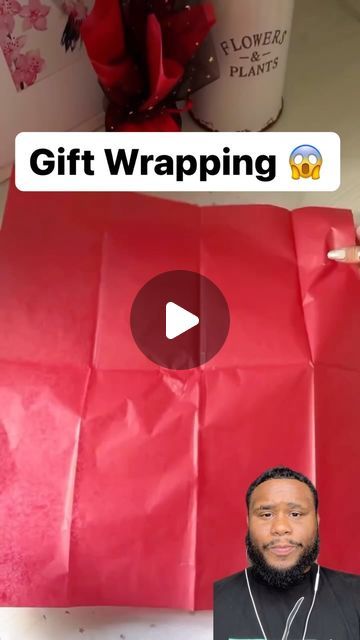 CB3 The Great on Instagram: "I CANT WRAP A GIFT TO SAVE MY LIFE 😱😂  #comedy #explore #instagood #reaction #trending #viral #reels" Food Wrapping Ideas, How To Wrap Luggage As A Gift, Creative Gift Bags Ideas, How To Wrap A Stanley Cup, Wrap Gifts Ideas, How To Wrap A Rectangle Gift, Wrapping Large Gifts, How To Give Gift Cards Ideas Creative, Tissue Paper Wrapping Ideas