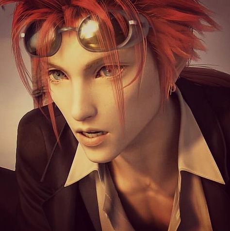 Reno. Final Fantasy VII: Advent Children Complete. Reno Final Fantasy Vii, Advent Children, Final Fantasy Vii, Final Fantasy, Reno, Advent, We Heart It, Wallpapers, Red