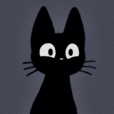 Black Cat Drawing, Black Cat Aesthetic, Black Cat Anime, Cat Profile, Scary Animals, Cat Doodle, Cute Black Cats, Cat Icon, Anime Cat