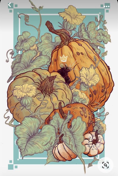 Blue And Orange Illustration, Digital Art Styles Illustrations, Autumnal Illustration, Fall Illustration Art, Blue And Orange Art, Fall Illustration, Orange Illustration, Pumpkin Drawing, Pumpkin Illustration