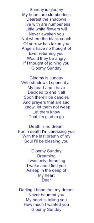 gloomy sunday billie holiday song lyrics aesthetic vintage retro 50s Sunday Song, Ghibli Background, Aesthetic Vintage Retro, Gloomy Sunday, Holiday Song, Studio Ghibli Background, Great Song Lyrics, Holiday Songs, Billie Holiday