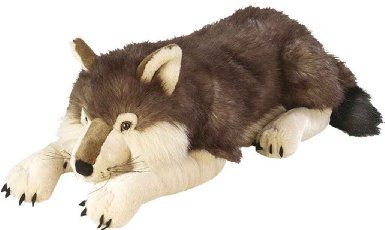 Amazon.com: Cuddlekins Wolf - 30-Inch...soon to be guarding my room Wolf Stuffed Animal, Big Stuffed Animal, Wolf Plush, Giant Stuffed Animals, Realistic Stuffed Animals, Giant Plush, Large Stuffed Animals, Giant Teddy Bear, Giant Teddy