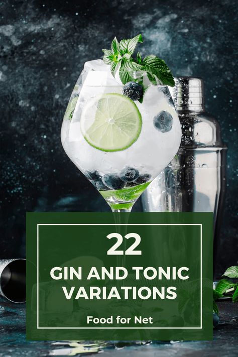 Gin Tonic Recipe Cocktails, Gin And Tonic Wedding Drink, Tonic Drinks Cocktails, Fancy Gin And Tonic, Italian Gin And Tonic, Gin And Tonic Garnish Ideas, Gin Mixers Ideas, Best Gin And Tonic Recipe, Botanical Gin Cocktail