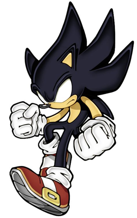 Dark Spine Sonic, Dark Super Sonic, Sonic Forms, Black Sonic, Dark Sonic, Sonic Drawing, Sonic Underground, Sonic Shadow, Sonic Heroes