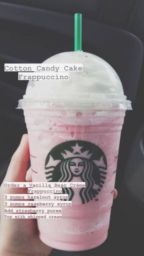 Starbucks Specialty Drinks, Butterbeer Frappuccino, Starbucks Drink Menu, Starbucks Secret Menu Recipes, Cold Starbucks Drinks, Starbucks Strawberry, Starbucks Drinks Diy, Secret Starbucks Recipes, Iced Starbucks Drinks