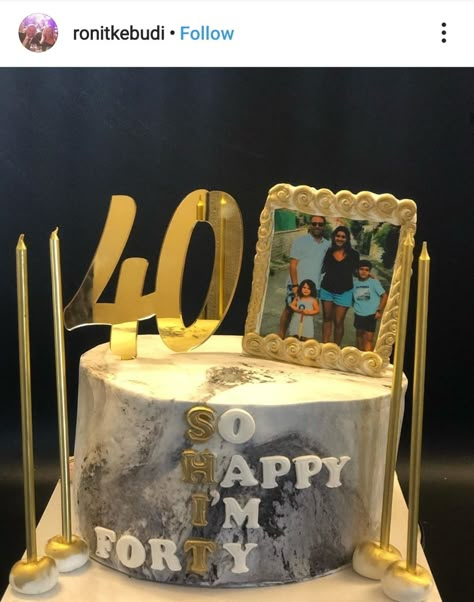 40th Birthday Portrait Cake. Cake For 40th Birthday For Men, Forty Birthday Cake, 40 Birthday Cake, 40th Birthday Cake For Women, 29th Birthday Cakes, Birthday Cake For Women Elegant, Old Man Birthday, 40th Birthday For Women, 40th Bday Ideas