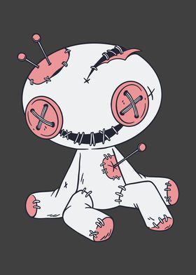 Teddy Bear Sketch, Voodoo Doll Tattoo, Tattoo Samples, What Should I Draw, Cute Monsters Drawings, Tattoo Posters, Doll Tattoo, Crystal Drawing, Doll Drawing