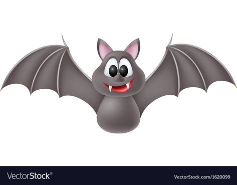 Cute cartoon bat Royalty Free Vector Image - VectorStock Bat Animation, Bat Cartoon, Bat Clipart, Bat Vector, Cartoon Bat, Cartoon Picture, Cute Bat, Batman Vs, Flash Art