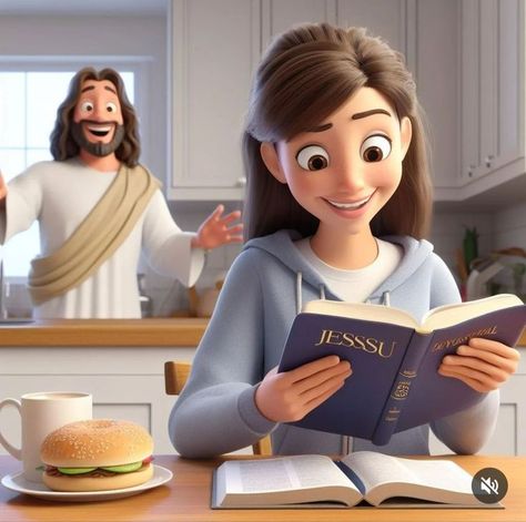 Jesus Love Images, Christian Photos, Cooking In The Kitchen, Jesus Cartoon, Christian Quotes Wallpaper, Jesus Artwork, Jesus Christ Artwork, Bible Quotes Images, Jesus Christ Art