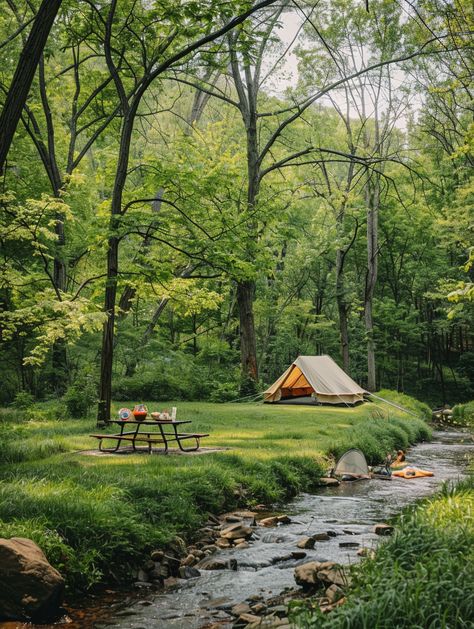 #PicnicScene #GreenTrees #Stream #Tent #Grassland #Cozy #3:4 #TheCandie Cozy Picnic, Picnic Scene, Cupcakes Wallpaper, Inspirational Digital Art, Rosé Phone, A Picnic, Green Trees, Aspect Ratio, Picnic Table