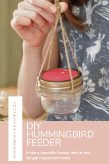 Hummingbird Feeders Diy How To Make A, Bird Feeder Station Ideas, Mason Jar Hummingbird Feeder, Homemade Hummingbird Feeder, Homemade Hummingbird Food, Diy Hummingbird Feeder, Bird Feeder Station, Bird Study, Outdoor Hacks