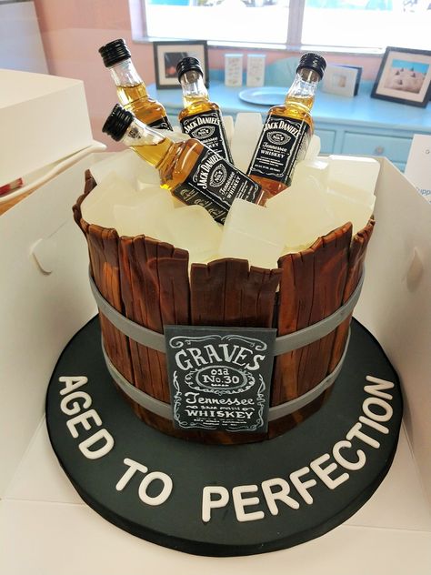 jack daniels cake | 30th birthday cake | birthday cakes for guys 30th Birthday Cakes For Men, Jack Daniels Cake, Dad Birthday Cakes, Birthday Cake For Him, 60th Birthday Cakes, 30 Birthday Cake, Homemade Birthday Cakes, Funny Birthday Cakes, 40th Birthday Cakes