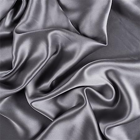 Satin Hair Bonnet, Hair Bonnets, Charmeuse Fabric, Egyptian Cotton Bedding, Satin Bonnet, Hair Bonnet, Cotton Bedsheets, Club Color, Gray Silk