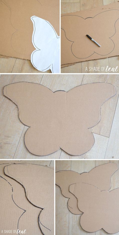 How-to-make-a-Butterfly-Pinata.1 Butterfly Themed Birthday Party, Butterfly Cut, Butterfly Birthday Party, Butterfly Template, Diy Butterfly, Butterfly Baby Shower, Garden Birthday, Butterfly Party, Paper Butterfly